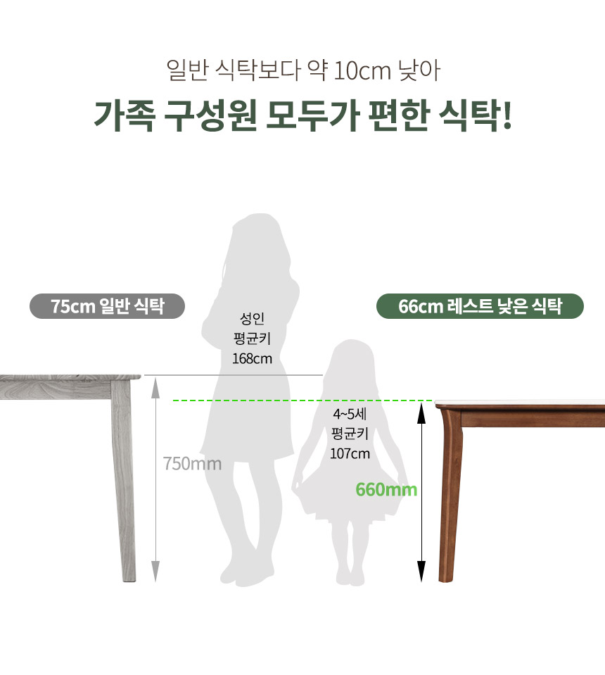 라로퍼니처 레스트 800 포세린 통 세라믹 낮은 2인 식탁 세트 상세 이미지 4